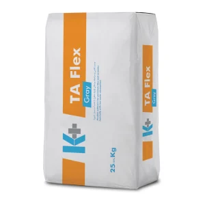 چسب کاشی کناف ایران پودری پرسلان c2 TA flex خاکستری 25 کیلویی